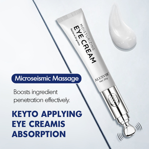 Crema Contorno de Ojos Antiarrugas Natural para Mujer, Marca Privada, Reafirmante, Hidratante, con Péptidos y Ceramidas, Aplicador, Crema Reparadora para Ojos - Product Image 4
