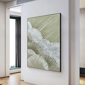 New trừu tượng bãi biển sóng hình ảnh handmade sơn dầu trang trí nội thất Vải Áp phích tùy chỉnh 3D kết cấu tường nghệ thuật bức tranh tác phẩm nghệ thuật - Product Image 2