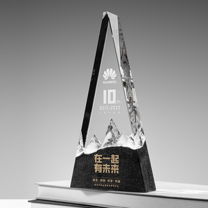 व्यक्तिगत क्रिस्टल ट्रॉफी और पुरस्कार कस्टम डिजाइन रिक्त और क्रिस्टल ट्रॉफी - Product Image 3
