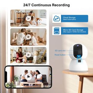Cámara de Doble Lente <span class=keywords><strong>Icsee</strong></span> 2 Easy Life Mini M7 con Carcasa con Orificio, Kit Completo de 10 Cámaras CCTV Tisat Gcameolech Human Robo - Product Image 5