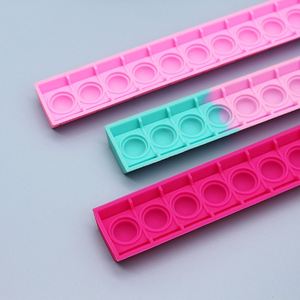 Regla Recta de Silicona Suave de 30 cm, Multifuncional, en Colores Pastel, para Estudiantes y Niños - Product Image 6