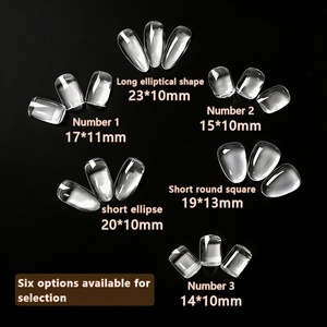 Set da 120/240/320 pz. per unghie: Espositore per smalto gel trasparente a <span class=keywords><strong>colori</strong></span> naturali, tavoletta ovale/quadrata per campionario <span class=keywords><strong>colori</strong></span>, cartella <span class=keywords><strong>colori</strong></span> per nail art - Product Image 3