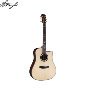 Guitare acoustique professionnelle Engelmann Spruce avec renforts, manche en Okoume, 41 pouces - Product Image 2