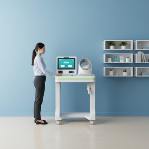 Kiosque de télémédecine en libre-service pour le suivi de la santé, révolutionnant le diagnostic médical par IA avant l'emploi, Huasheng Medical HS-GQ03 - Product Image 6