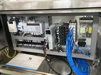 Machine automatique de production électrique de chaîne du froid pour l'enroulement, l'emballage et le scellage de boîtes en mousse de polystyrène pour les aliments et les boissons PLC