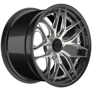 ล้อคาร์บอนไฟเบอร์ฟอร์จ 2 ชิ้น ขนาด 18 19 20 21 22 24 นิ้ว สำหรับ Aventador s sv Svj 700-4 750-4 Ultimae Urus - Product Image 1