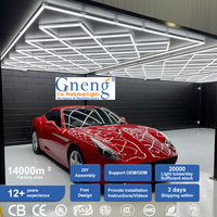 Lampe de travail déformable en gros pour gymnase, garage, boutique et bureau Plafonnier