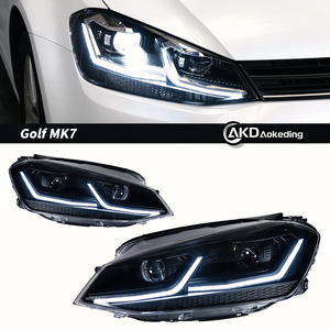 AKD Nuevo Diseño de Faros Delanteros para Volkswagen Golf7 Mk7, Conjunto de Actualización 2013-2017, Sistema de Iluminación para Automóviles, Faros Delanteros de Gran Venta - Product Image 1