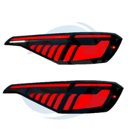 Feux arrière à LED pour Honda Civic 11e génération, feux arrière dynamiques DRL, feux de freinage, feux de recul, clignotants, ensemble de feux arrière à LED