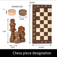 Échecs de haute qualité fabriqués en Chine, différentes tailles, pièces de grande taille, vente en gros