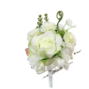 AYOYO OEM ดอกไม้งานแต่งงานธุรกิจเฉลิมฉลองเปิดแขกพนังหน้าอกดอกไม้ดอกไม้มือ