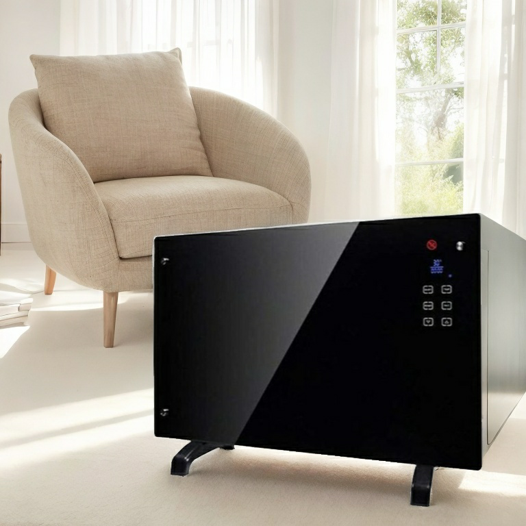 Household Intelligence Competitive Price Remote Control Smart Glass Panel Space Heater Electric Heater