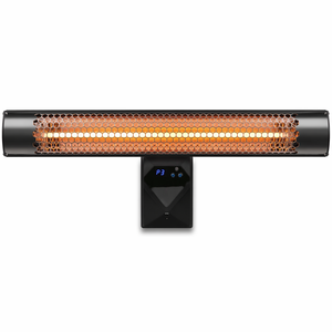 Chauffage mural infrarouge durable Heater07 1500W IP65, chauffage infrarouge extérieur étanche avec télécommande, chauffage de jardin - Product Image 2