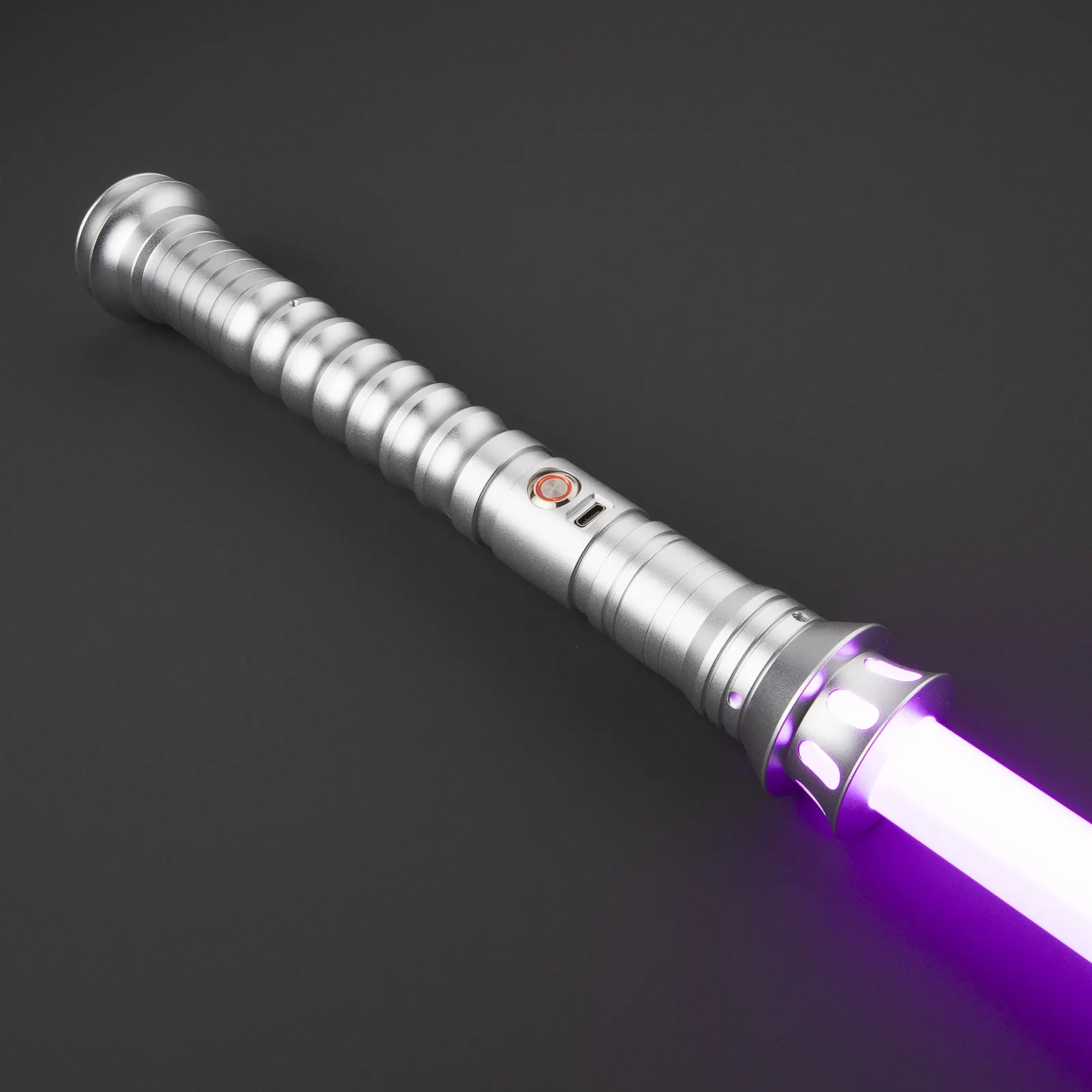 LGT Saberstudio Nexus RGB Baselit Xeno3 Pixel Proffie 2.2 Full Metal Hilt LightSaber with Bluetooth app control Laser Sword