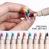 Stylo marqueur pour ongles 2025 – Faible MOQ – Stylo à points pour vernis gel – Stylo de nail art pour la peinture
