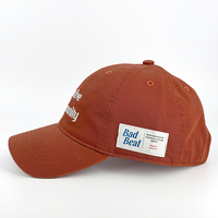 Gorra de Béisbol Unisex al por Mayor, Estilo Dad Hat, Sin Estructura, con Logotipo Personalizado Bordado, 6 Paneles, 100% Algodón, Ajustable, Visera Curva, Perfil Bajo