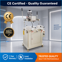 Machine de fraisage à copie haute vitesse à tête unique pour profilés aluminium, avec broche de 12 000 tr/min, pour le fraisage des trous de serrures de fenêtres et de portes