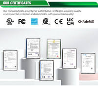 Variateur de fréquence industriel 0,75-11 kW 220 V/380 V 50/60 Hz monophasé CE ISO9001 à économie d'énergie avec contrôle vectoriel/V/F Série 200 LED/LCD