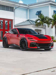 ฝากระโปรงคาร์บอนไฟเบอร์แห้งสำหรับ Ferrari Purosangue ฝากระโปรงคาร์บอนไฟเบอร์ Novitec ฝากระโปรงเครื่องยนต์ อุปกรณ์เสริมกันชน Purosangue - Product Image 5