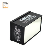 Boîte en métal rectangulaire personnalisée en gros pour l'emballage d'aliments, de cosmétiques et de cadeaux