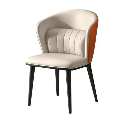 Роскошный стул для столовой, деревянная мебель, кожаное классическое итальянское бархатное кресло с металлическими ножками, модное розовое кресло