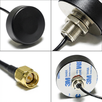 Antena GPS GNSS Activa de Alta Precisión, 29dB LNA, Cable de 3M, Relación Axial de 3dB, para Barcos y Rastreo Logístico