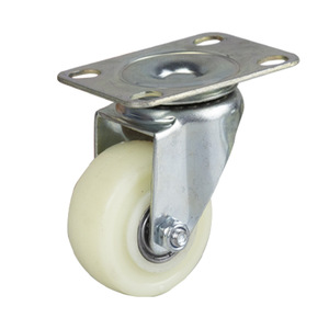 Swivel Caster 2 Inch Nylon <b>Wheel</b> Plate Mount Industrial <b>Furniture</b> Casters Durable Precision Ball Bearing - Product Image 1