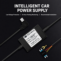 Kit de câblage direct pour caméra de tableau de bord avec module de protection de tension et porte-fusible avec coupure de courant en cas de batterie faible pour montage universel