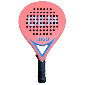 Raqueta de Tenis Personalizada de Fibra de Carbono 3K 12K 18K con Red de Nailon y Logotipo Personalizado para Jugadores de Todos los Niveles - Product Image 2