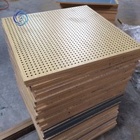 Plaques de couverture en silicate perforées, gypse insonorisant et résistant à l'humidité pour studios d'enregistrement