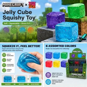 Juguete Sensorial Antiestrés <span class=keywords><strong>de</strong></span> Cubos <span class=keywords><strong>de</strong></span> Maltosa Pixel Block, Regalos para Fiestas y Días Festivos para Fanáticos <span class=keywords><strong>de</strong></span> los Juegos y Niños - Product Image 4