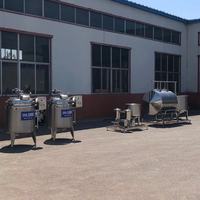 500 Liter Pasteur Tank Honing Vruchtensap Fruit Puree Ketchup Yoghurt Melk Pasteurisatie Machine