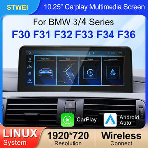 STWEI 10,25 pouces sans fil AUTO CarPlay pour BMW Série 3/4 F30 F31 F32 F33 Système Linux NBT Bluetooth DSP - Product Image 2