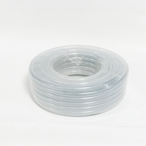 צינור <span class=keywords><strong>PVC</strong></span> גמיש בקוטר 1/2 אינץ', מחוזק בסיבים, שקוף, עמיד בלחץ גבוה, להעברת מים בגינה - Product Image 4