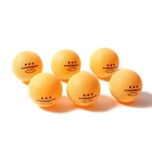 Оптовая продажа, 100 Мячи Weinixun/упаковка, белый, оранжевый, из АБС-пластика, 40 +, высокополимерный материал, мячи для настольного тенниса, мячи для пинг-понга