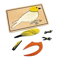 Ontessori-boquillas de artoon para niños, juguetes Montessori para niños