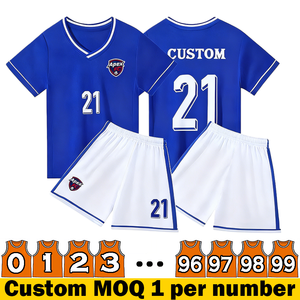 Uniforme de Fútbol Personalizado con Logotipo, Números, Pantalones Sublimados, Camisetas de Alta Calidad, Camiseta con Bandera, Ropa Deportiva, Maillot, Uniforme de Fútbol para Hombre - Product Image 3
