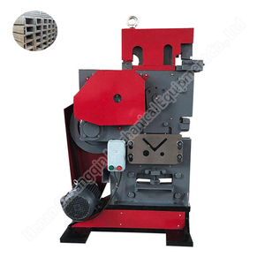 Máquina punzonadora de corte de acero en ángulo, máquina perforadora hidráulica y Herrero - Product Image 3