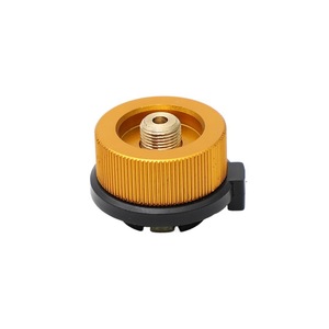 Adaptateur de cuisinière à gaz pour camping, utilisation portable en extérieur, couleur rouge doré - Product Image 5