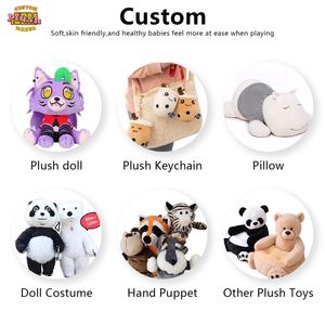 ตุ๊กตาอนิเมะสั่งทำขนาดพิเศษจาก CustomPlushMaker พร้อมไส้ใยฝ้าย PP นุ่มพิเศษ ท่านั่ง/ยืน - Product Image 5