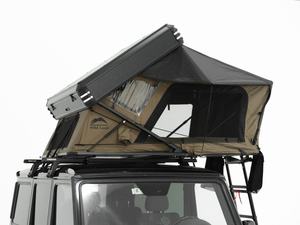 Wild Land 2025 nuevo Fordable lona impermeable plegable <span class=keywords><strong>techo</strong></span> <span class=keywords><strong>de</strong></span> coche tienda <span class=keywords><strong>de</strong></span> campaña carcasa dura Camping 4WD <span class=keywords><strong>4x4</strong></span> Overland Offroad Rooftop - Product Image 4
