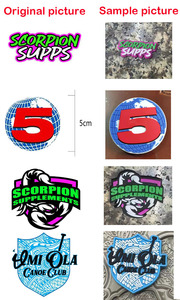 Mẫu miễn phí Bán buôn OEM Tùy chỉnh Logo <span class=keywords><strong>Charm</strong></span> giày DIY Trang trí giày PVC Tùy chỉnh jibbited Cro Charms <span class=keywords><strong>Charm</strong></span> crocly tùy chỉnh - Product Image 3