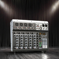 Console de mixage professionnelle 6 canaux, contrôleur DJ, mini audio, 16 effets DPS, cartes son, streaming en direct pour deux personnes, karaoké