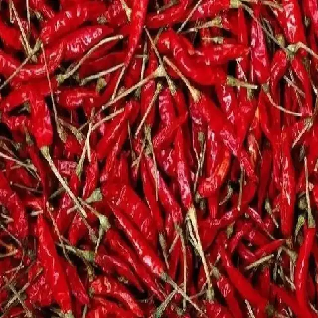 Toptan yüksek kaliteli hayalet biber kurutulmuş kırmızı acı kırmızı biber Paprika bakla tek baharat