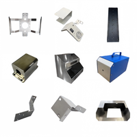 Support électrique en tôle d'aluminium/acier inoxydable sur mesure, découpe laser, pliage, OEM
