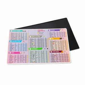 Customized Home <b>Kitchen</b> With Cooking Temperature Recipe Measuring Air Fryer Magnetic Cheat Sheets Fridge Magnet - Product Image 5