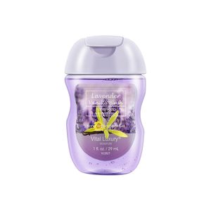 Mini gel desinfectante para manos, gel antibacteriano para manos 1 FLOZ, hidratante y refrescante transparente - Product Image 3