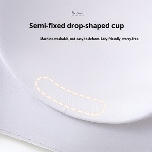 <span class=keywords><strong>Reggiseno</strong></span> con <span class=keywords><strong>Apertura</strong></span> <span class=keywords><strong>Frontale</strong></span>, Coppa 3/4, Taglie Forti, Sottile, Senza Ferretto, per Allattamento, con Logo sulla Coppa - Product Image 4