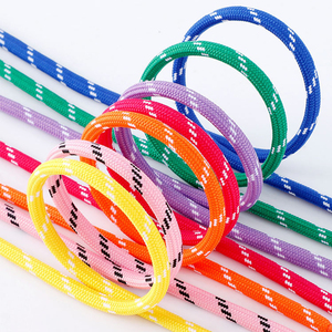 GON22 Sport Style Two Tone Four Diagonal Latchet Shoestring High Top <span class=keywords><strong>Martin</strong></span> Size Measure Par de cordones de poliéster para senderismo - Product Image 6