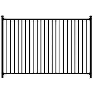 Дешевый современный металлический забор оцинкованный штакетник из кованого железа забор панели стальной забор